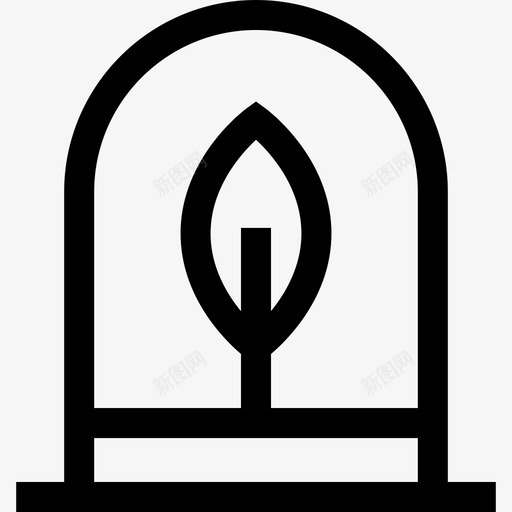 工厂可再生能源13线性图标svg_新图网 https://ixintu.com 可再生能源13 工厂 线性
