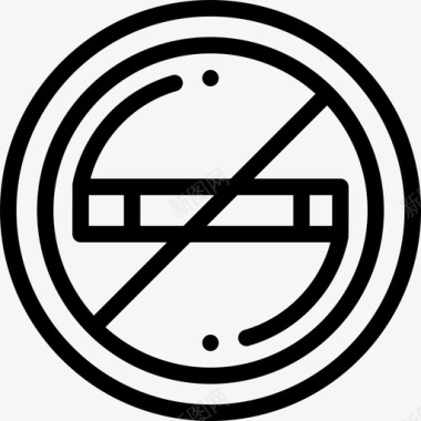 禁止吸烟33号博物馆直系图标图标