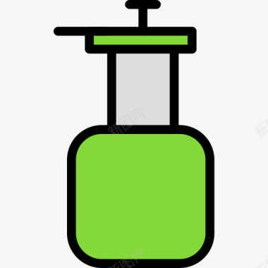 液体肥皂食品87线性颜色图标图标