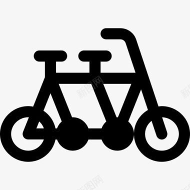 串联自行车11装满图标图标
