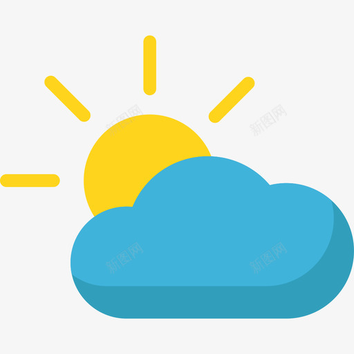 多云暑假10平淡图标svg_新图网 https://ixintu.com 多云 平淡 暑假10