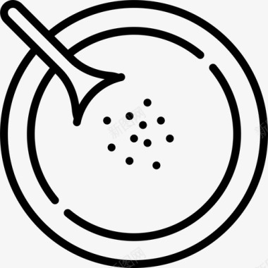 黑芝麻汤中餐8直系图标图标