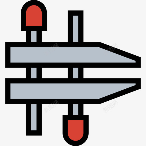 线颜色24号工具夹具图标svg_新图网 https://ixintu.com 线颜色24号工具夹具