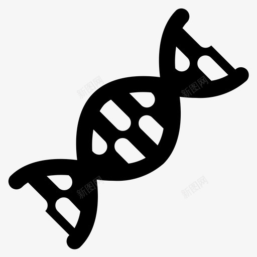 dna生物学医生图标svg_新图网 https://ixintu.com dna 医学 医学和医疗保健字形固体 医生 医院 生物学