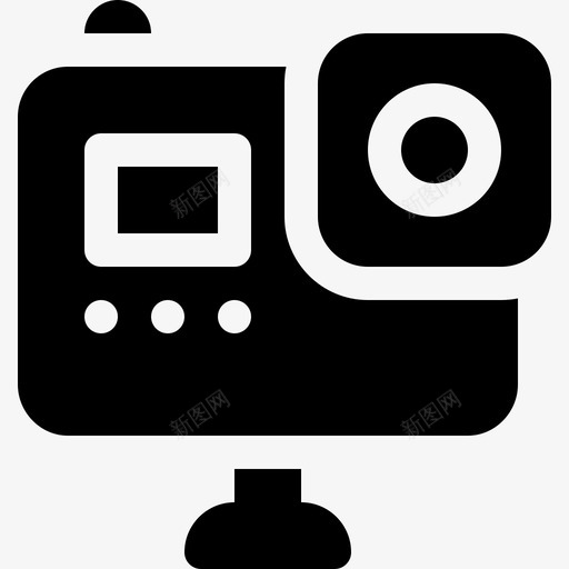 Gopro极限运动13填充图标svg_新图网 https://ixintu.com Gopro 填充 极限运动13