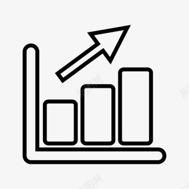 利润柱状图图表图标图标