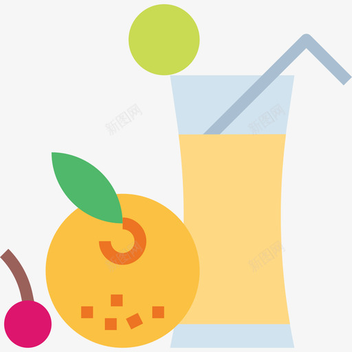 果汁健康24平的图标svg_新图网 https://ixintu.com 健康24 平的 果汁