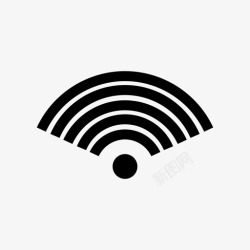 WiFi状态栏wifi连接互联网图标高清图片