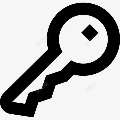 钥匙杂项24线性图标svg_新图网 https://ixintu.com 杂项24 线性 钥匙