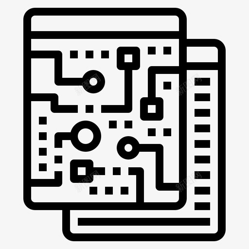 数字数据计算机页面图标svg_新图网 https://ixintu.com 人工智能 数字数据 窗口 计算机 页面