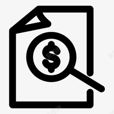 资金文件财务图标图标