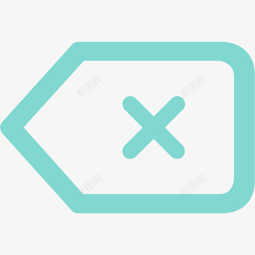 key-deletesvg_新图网 https://ixintu.com key-delete delete 删除 退格键