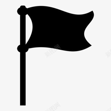 国家国旗位置旗图标图标