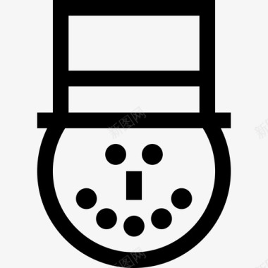 雪人圣诞96直系图标图标