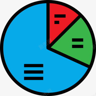 饼图业务图表和图表2线颜色图标图标