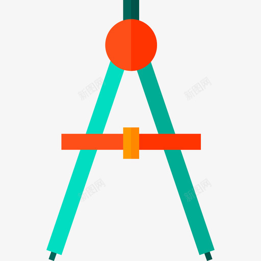 罗盘学校9平面图标svg_新图网 https://ixintu.com 学校9 平面 罗盘