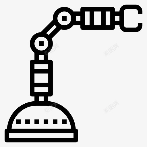 机器人手人工智能机器人图标svg_新图网 https://ixintu.com 人工智能 机器 机器人 机器人手