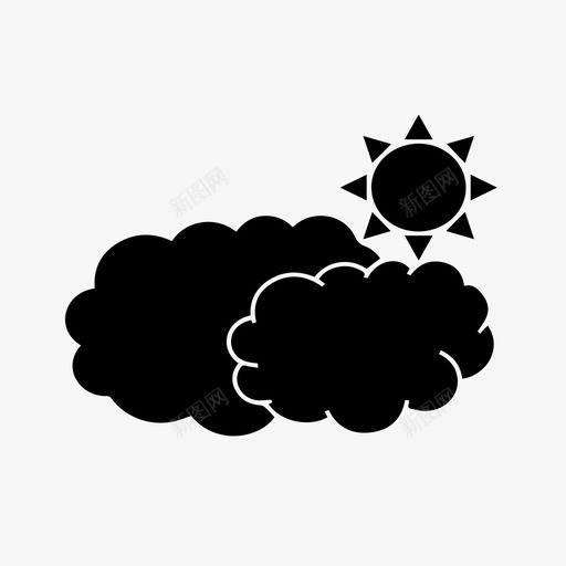 云中的太阳觉醒白天图标svg_新图网 https://ixintu.com 云中的太阳 光线 天气 希望 期望 白天 觉醒 闪耀