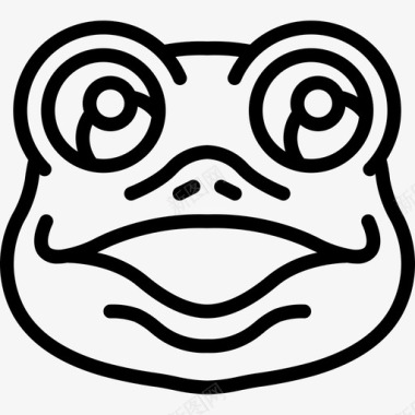 青蛙动物41直系图标图标