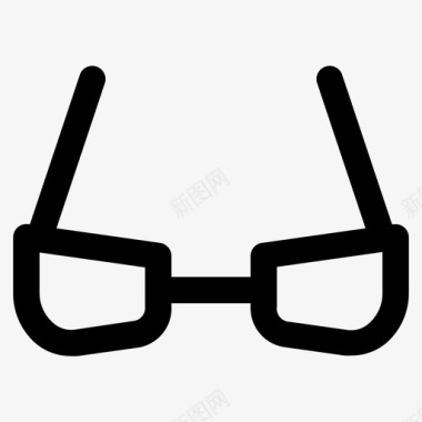 眼镜镜片太阳镜图标图标