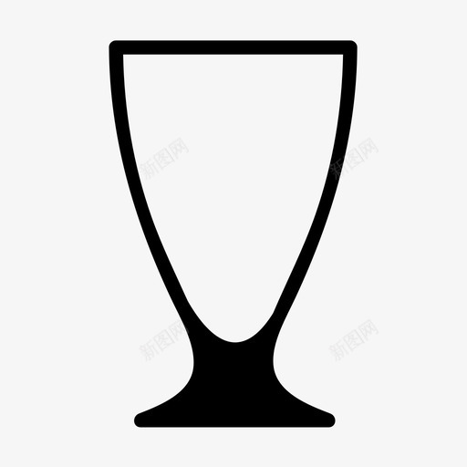 玻璃杯啤酒杯杯子图标svg_新图网 https://ixintu.com 啤酒杯 杯子 玻璃杯