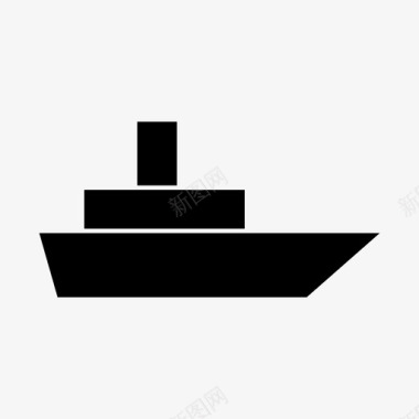 船舶货物交货图标图标