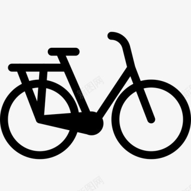 自行车运输44装满图标图标