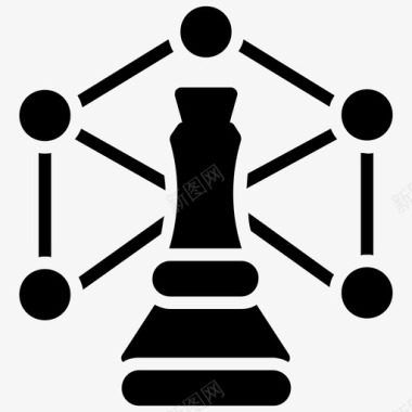 策略象棋棋子图标图标