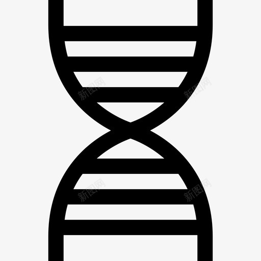 Dna药学6线性图标svg_新图网 https://ixintu.com Dna 线性 药学6