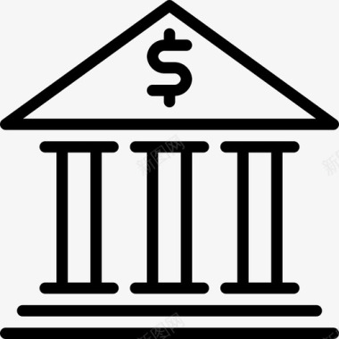 银行商业194直系图标图标