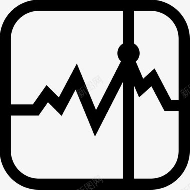 股票苹果logos6线性图标图标