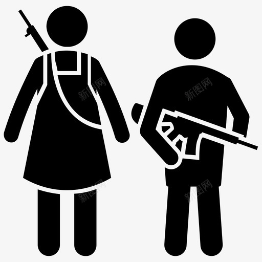 武装部队军队军人图标svg_新图网 https://ixintu.com 军事雕文图标 军人 军士 军队 士兵 武装部队