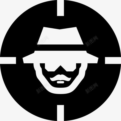 反间谍软件检测网络安全图标svg_新图网 https://ixintu.com 反间谍软件 检测 网络安全