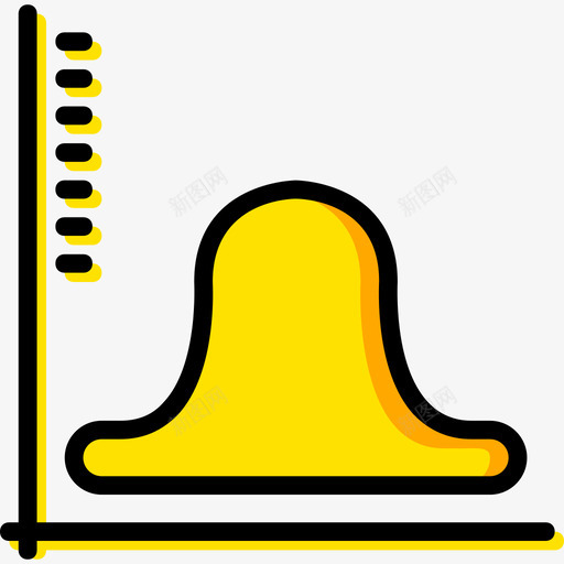 分析营销11黄色图标svg_新图网 https://ixintu.com 分析 营销11 黄色