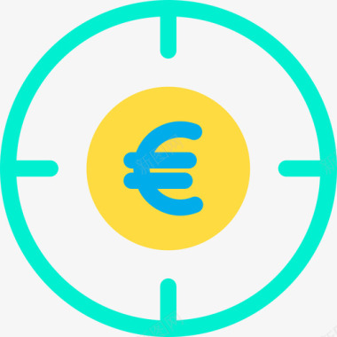 欧元银行和金融16持平图标图标