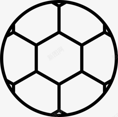 足球运动员球图标图标
