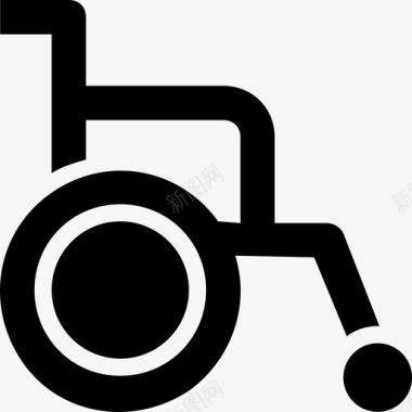 轮椅医院25号填充物图标图标