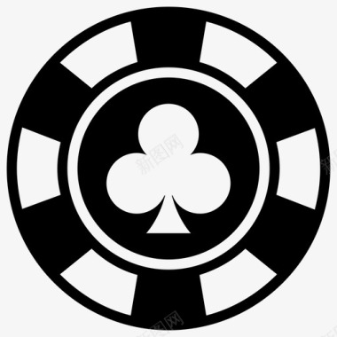 扑克筹码下注筹码赌场硬币图标图标