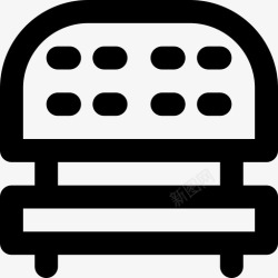 制作三明治三明治制作机家庭9概述图标高清图片