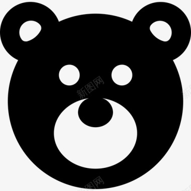 泰迪熊玩具4填充图标图标