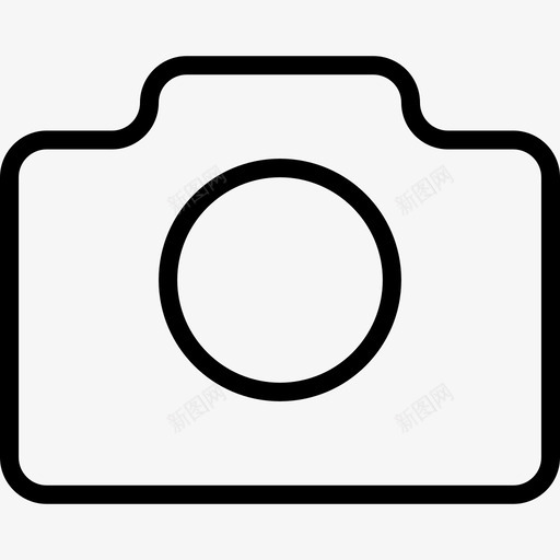 照相摄像机必备品22图标svg_新图网 https://ixintu.com 必备品22 摄像机 照相 线性