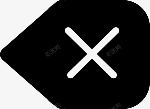 键盘x图标