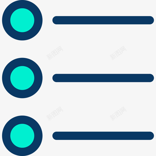 列表杂项32线颜色图标svg_新图网 https://ixintu.com 列表 杂项32 线颜色