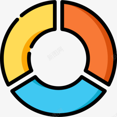 饼图图表图表2线性颜色图标图标