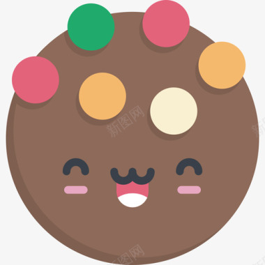 巧克力kawaii糖果3无糖图标图标