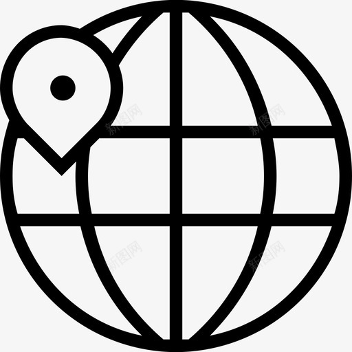 全球搜索引擎优化营销业务财务3线性图标svg_新图网 https://ixintu.com 全球 搜索引擎优化营销业务财务3 线性