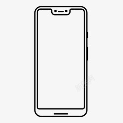 XJI3XL3CJ3谷歌像素3XL手机智能手机图标高清图片