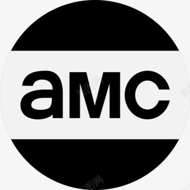 Amc电影院和电视公寓图标图标