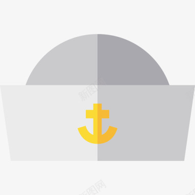 水手帆船平底船图标图标