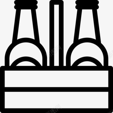啤酒烧烤2直系图标图标